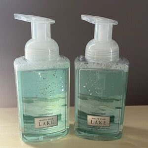 Two New Goose Creek White Pine Lake Gentle Foaming Hand Soaps 9.1 Oz Each
